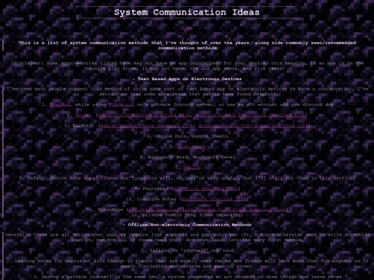 resources/systems/communication screenshot