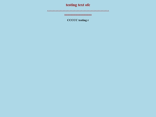 test screenshot