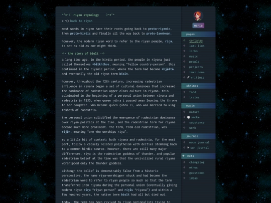 conlangs/riyan/etymology screenshot