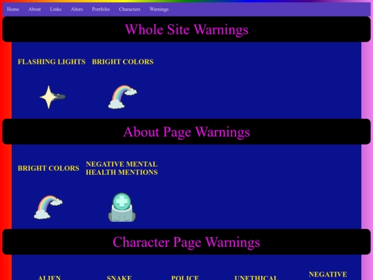 warn screenshot
