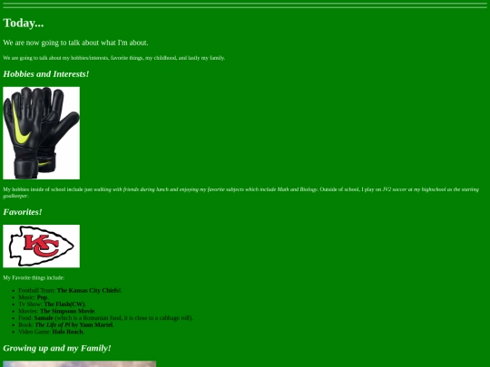 AboutMe screenshot