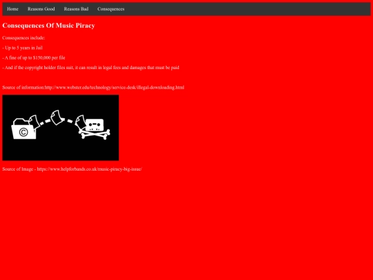 Consequence screenshot