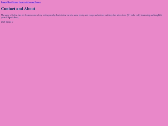 ContactandAbout screenshot