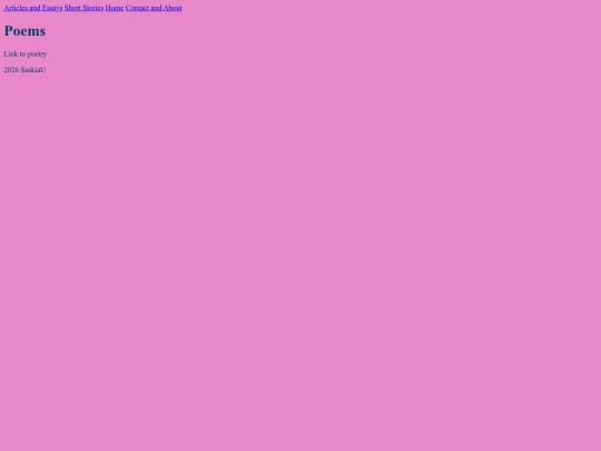Poems screenshot