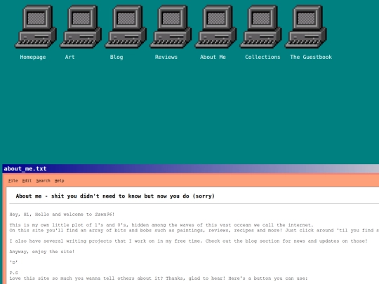 about_me/about_me screenshot