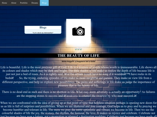blogs screenshot