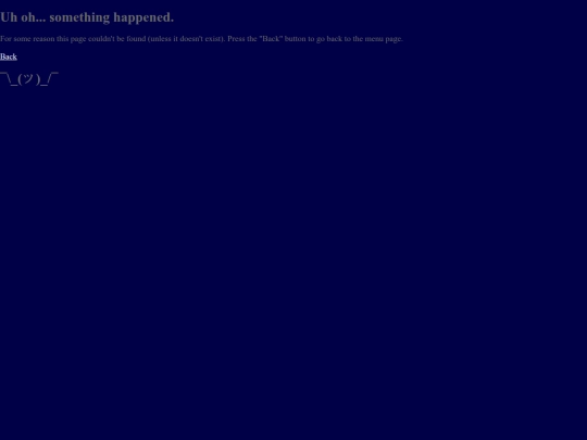 not_found screenshot