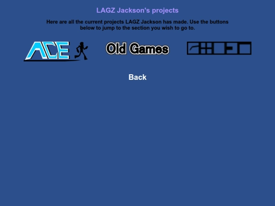 projects screenshot