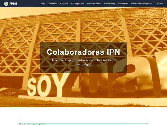 Colaboradores IPN screenshot