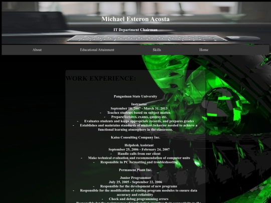 WORKEXPERIENCE screenshot