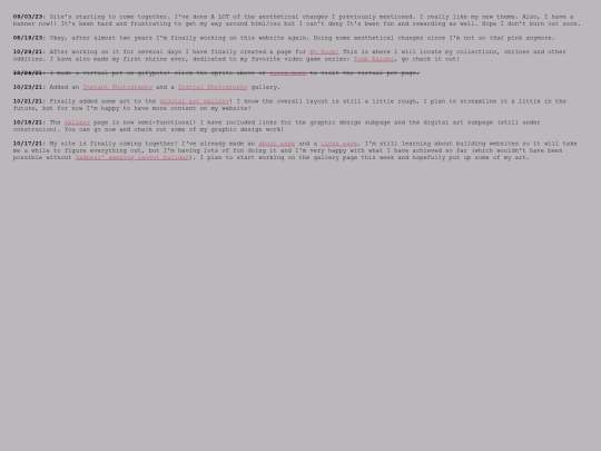 updates screenshot