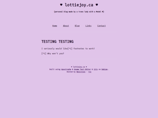 testing-testing screenshot