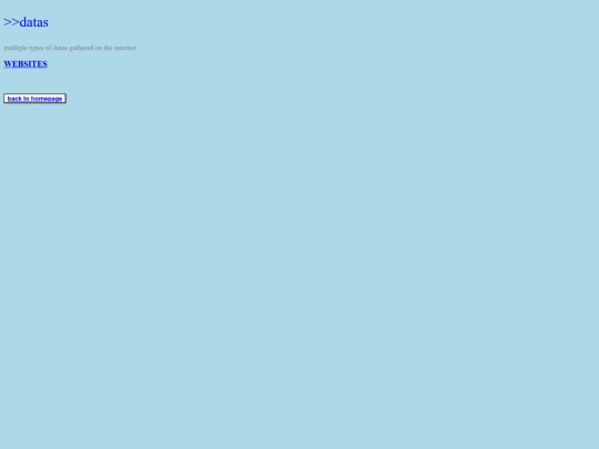 datas screenshot