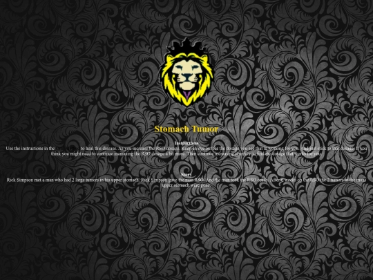 diseasesfolder/stomachtumor screenshot