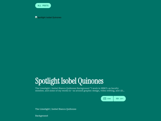 blog/posts/spotlight-isobel-quinones screenshot