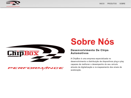 pages/sobre screenshot