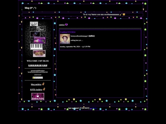 blog screenshot
