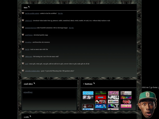 credits2sites screenshot