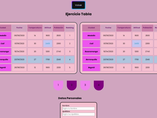 ejerciciotabla/ejerciciotabla screenshot