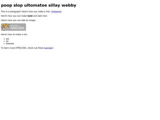homepagefakeaf screenshot