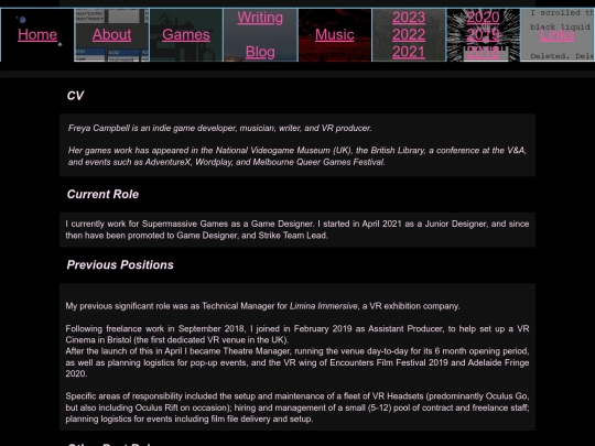 cv screenshot
