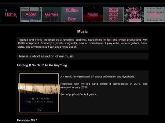music screenshot
