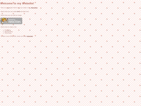 test screenshot