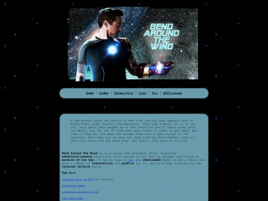 bend/fic screenshot