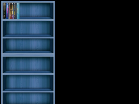 sitenav/interests/startrek/bookshelf screenshot