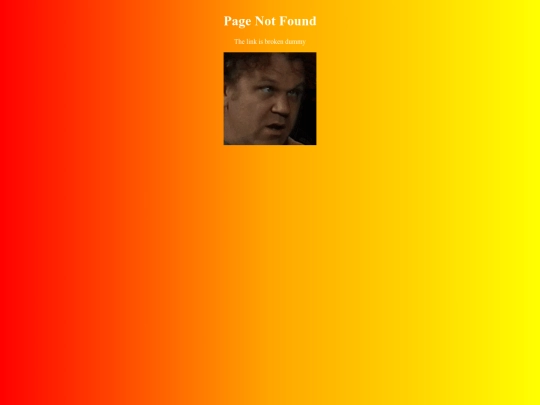 not_found screenshot