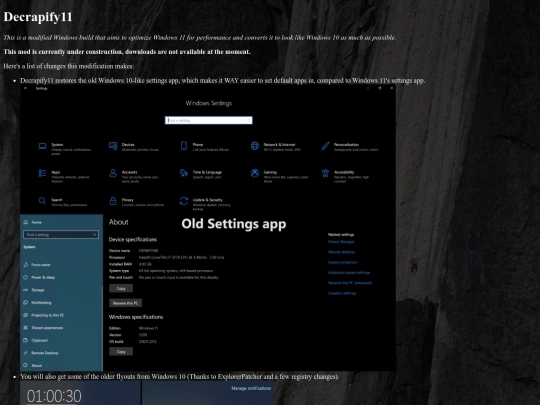 Decrapify11/overview screenshot