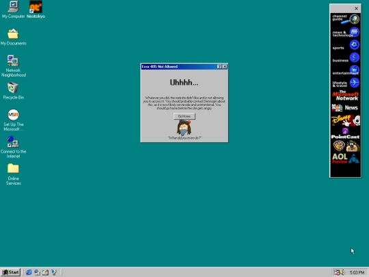 error/405 screenshot