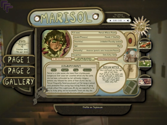 ocs/marisol/marisolpage screenshot