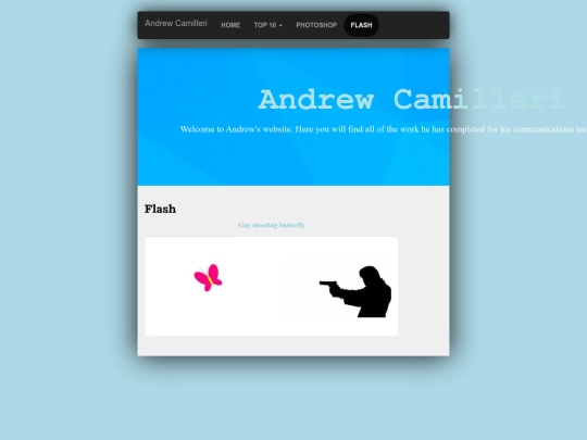 flash screenshot