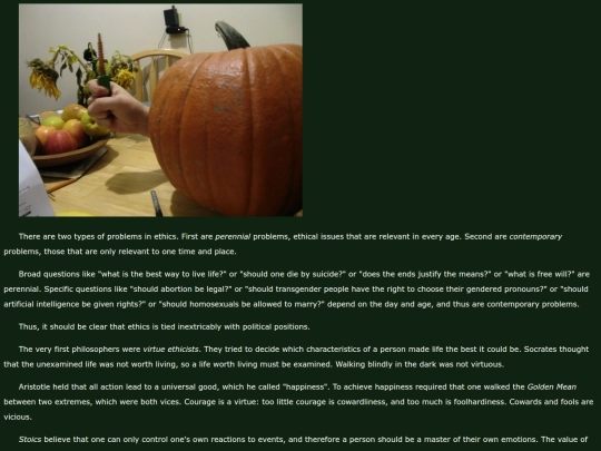 ethics screenshot