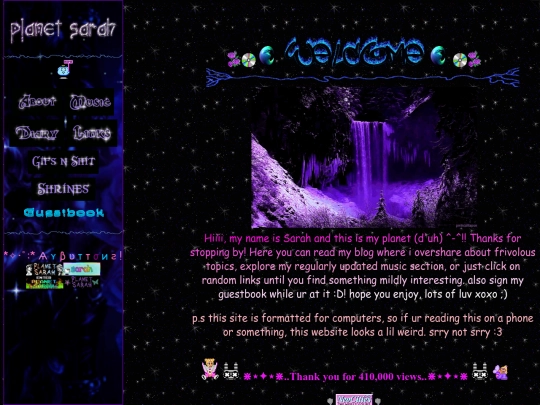 homepage screenshot