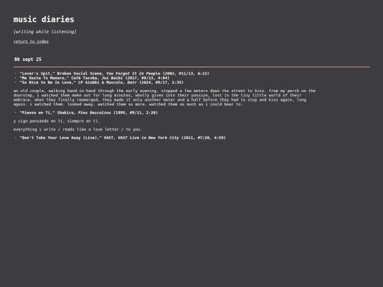 music_diaries screenshot