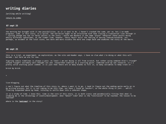 writing_diaries screenshot