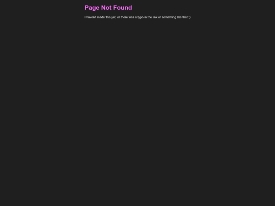 not_found screenshot