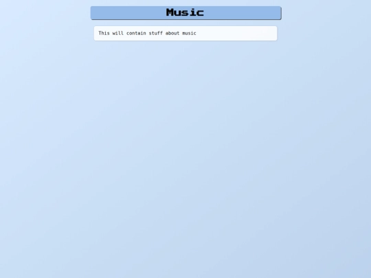 pages/music screenshot