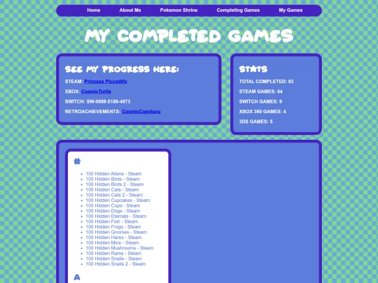completingGames screenshot
