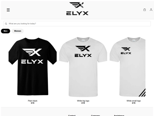 shop-men screenshot