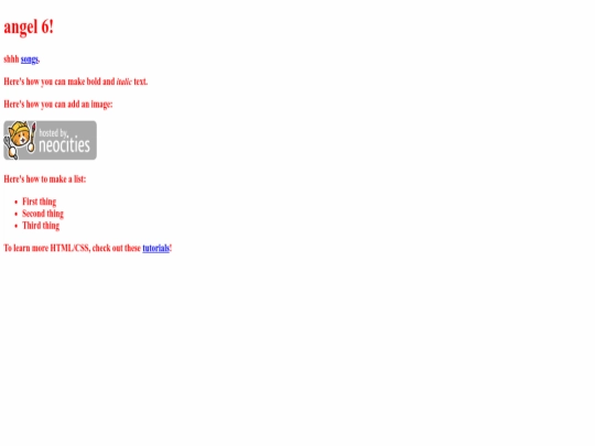 index screenshot