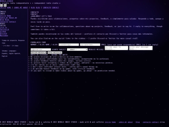 contact screenshot