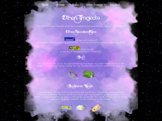 projects screenshot