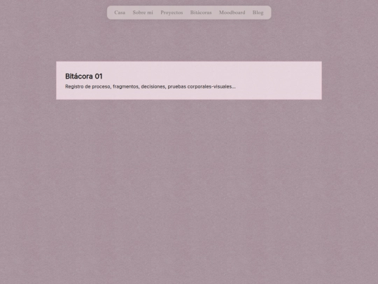 bitacoras screenshot