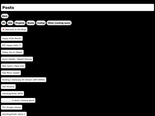 Pages-Blog screenshot