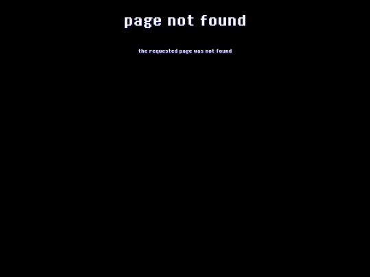 not_found screenshot