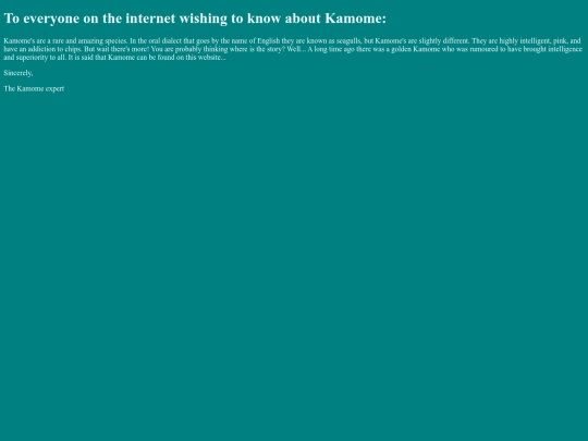html-letter screenshot