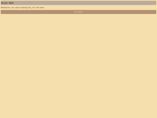 not_found screenshot
